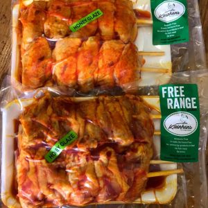 Chicken Spiced Cocktails on a Stick