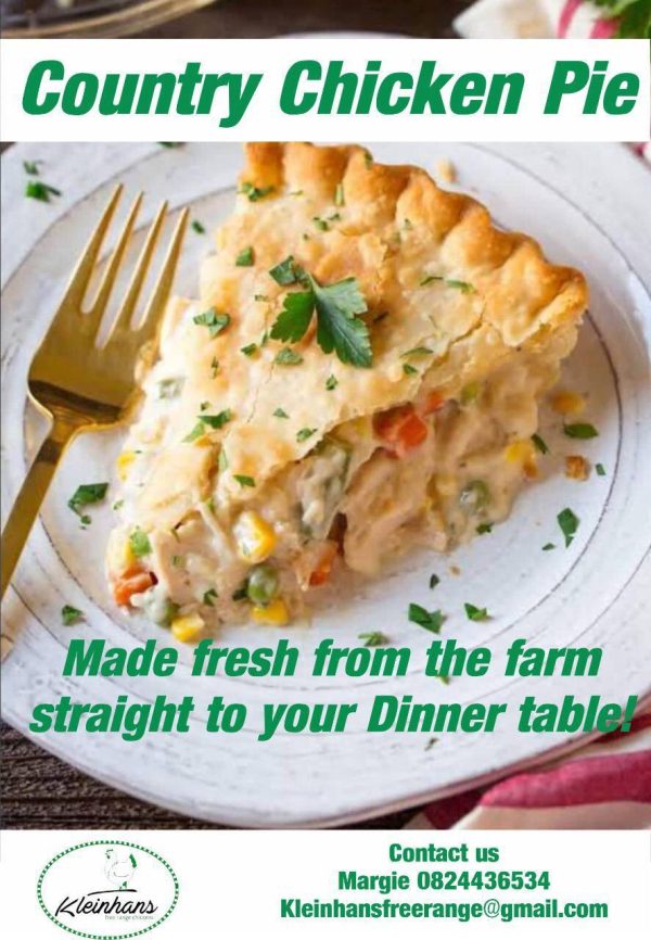 Country Free Range Chicken Pie