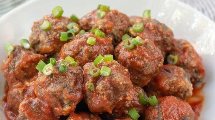Gluten Free Beef Meatballs