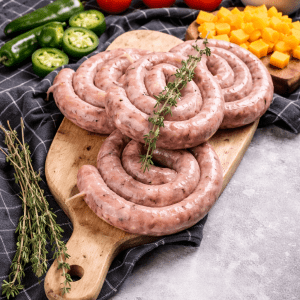 Free Range Chicken Jalapeño & Cheddar Sausages